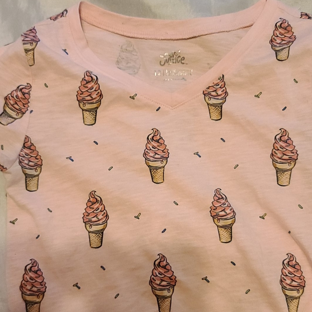 Justice girls top